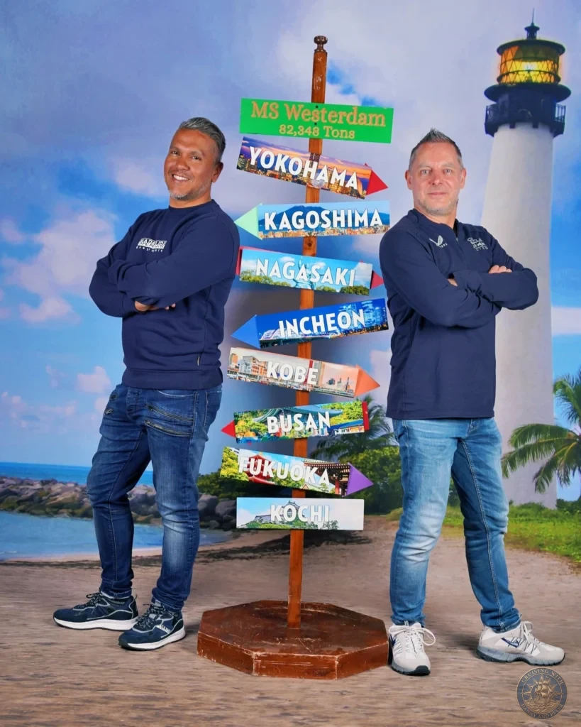 Danny and Peter, 5-Star Mariners and MSC Diamond Members, exploring cruise ports DIY.